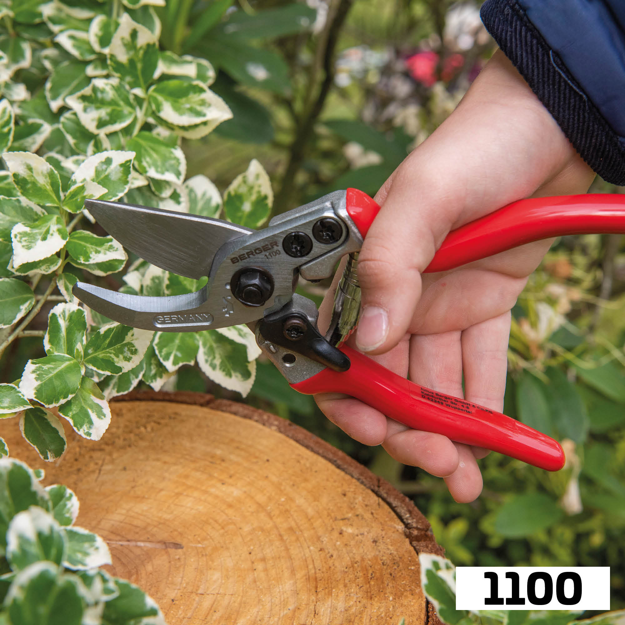 Handschere Alu-Linie 1100 | Für kleine Hände | Austauschbaren Klingen - Julius Berger GmbH & Co. KG