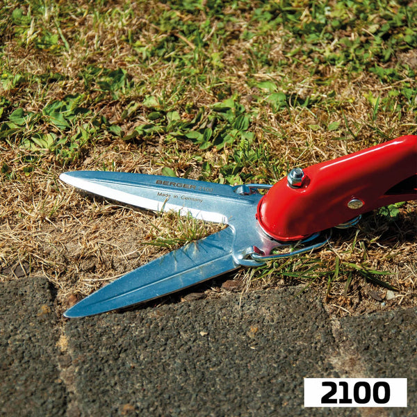 Rasenkantenschere 2100 | Korrosionsgeschütz | Grasschere mit selbstschärfenden Klingen - Julius Berger GmbH & Co. KG