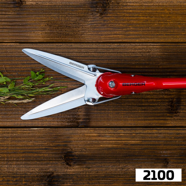 Rasenkantenschere 2100 | Korrosionsgeschütz | Grasschere mit selbstschärfenden Klingen - Julius Berger GmbH & Co. KG