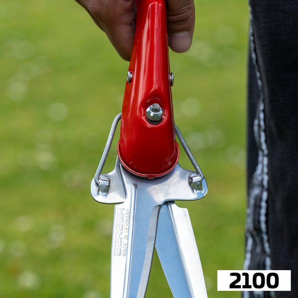 Rasenkantenschere 2100 | Korrosionsgeschütz | Grasschere mit selbstschärfenden Klingen - Julius Berger GmbH & Co. KG