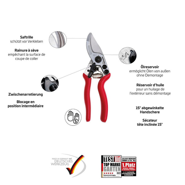 Produktvorteile der BERGER Handschere 1104