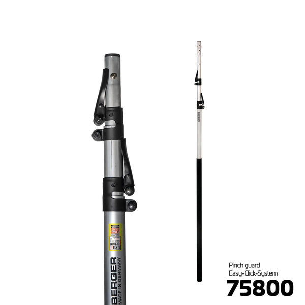 Berger ArboRapid 75800 | Dreiteilige Teleskopstange | Länge 1,75 - 4,65 m