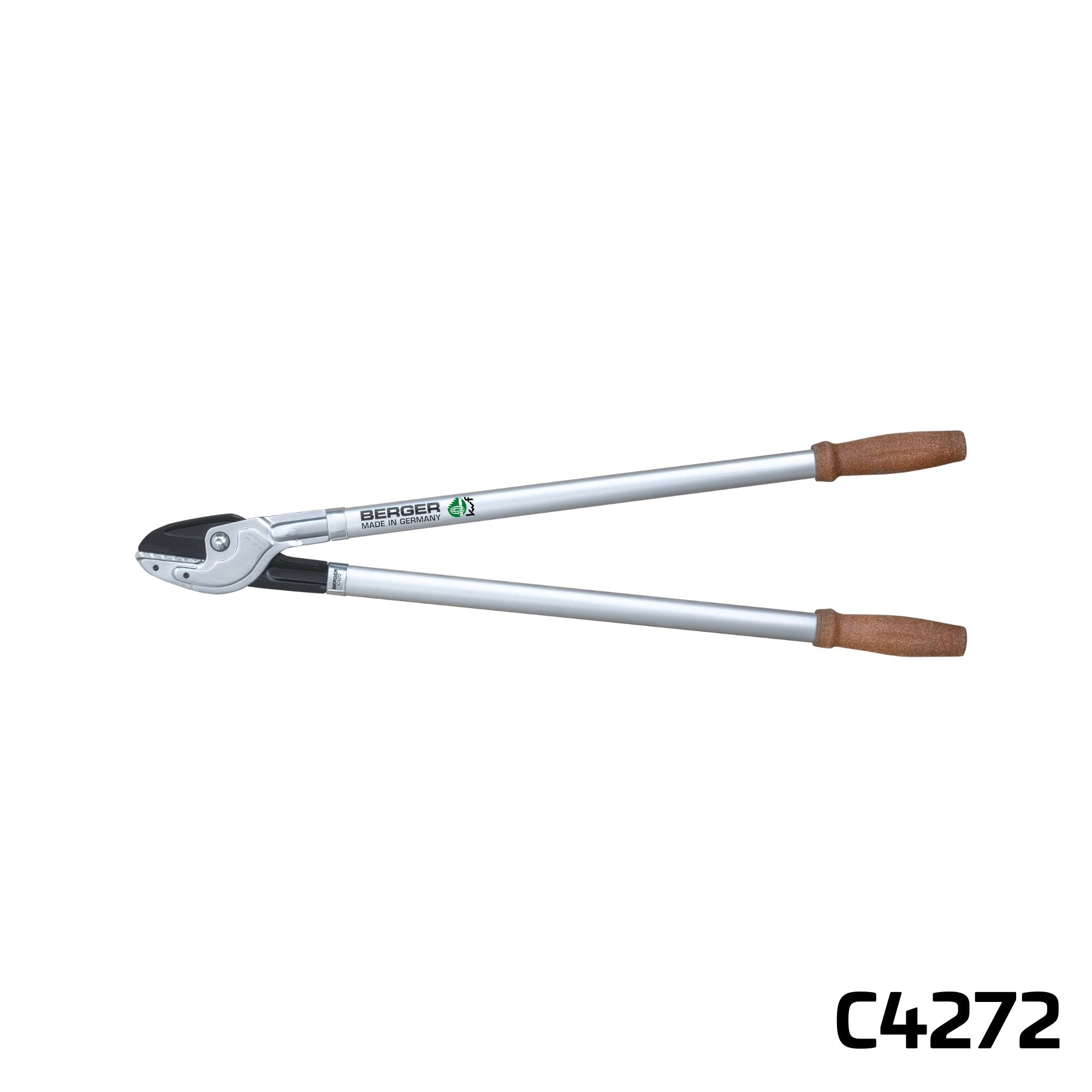 Astschere C4272 | Korkgriff | Amboss Komfort 80 cm | Antihaftbeschichtete Klingen & Anschlagdämpfer