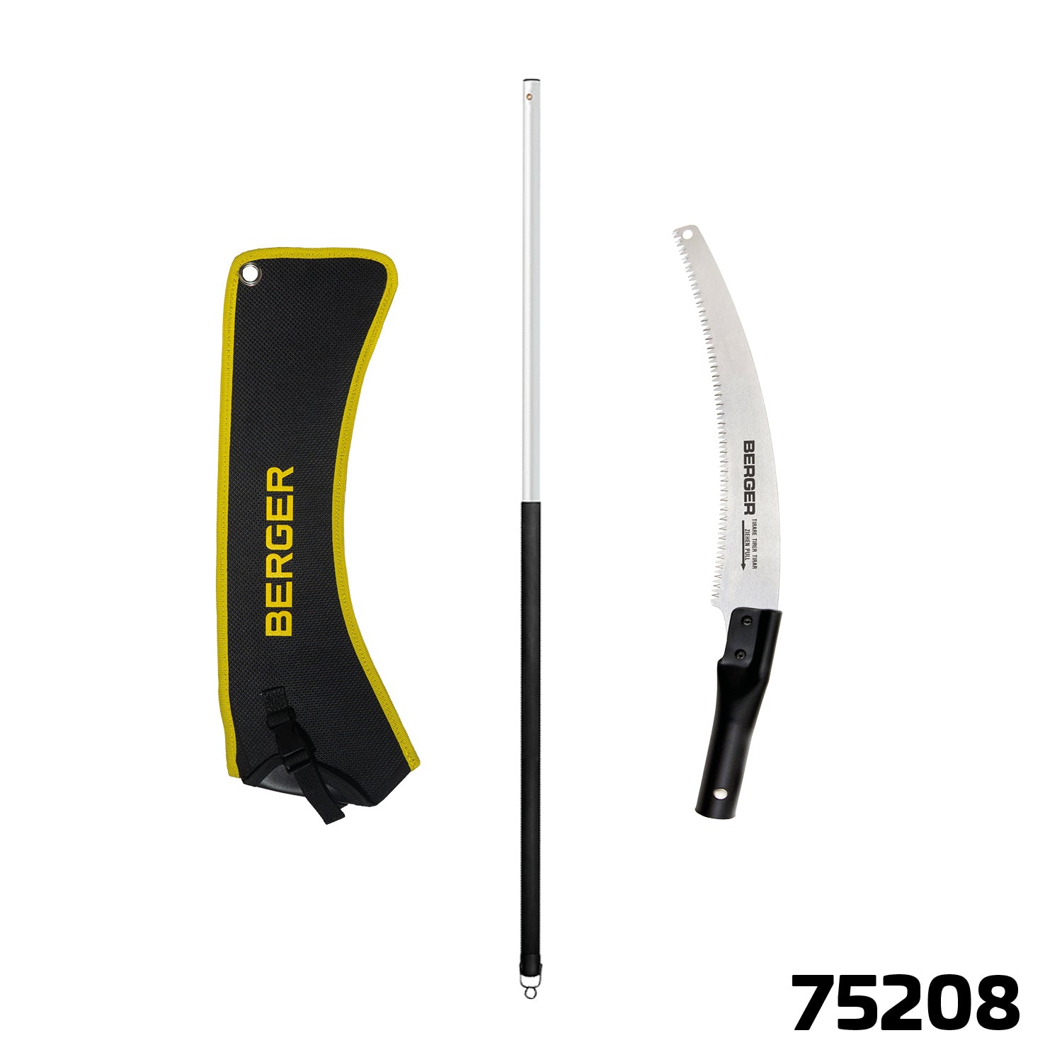 Berger Set 75208 | Consisting of telescopic pole 75200, attachment saw 63812, and saw sheath 5129