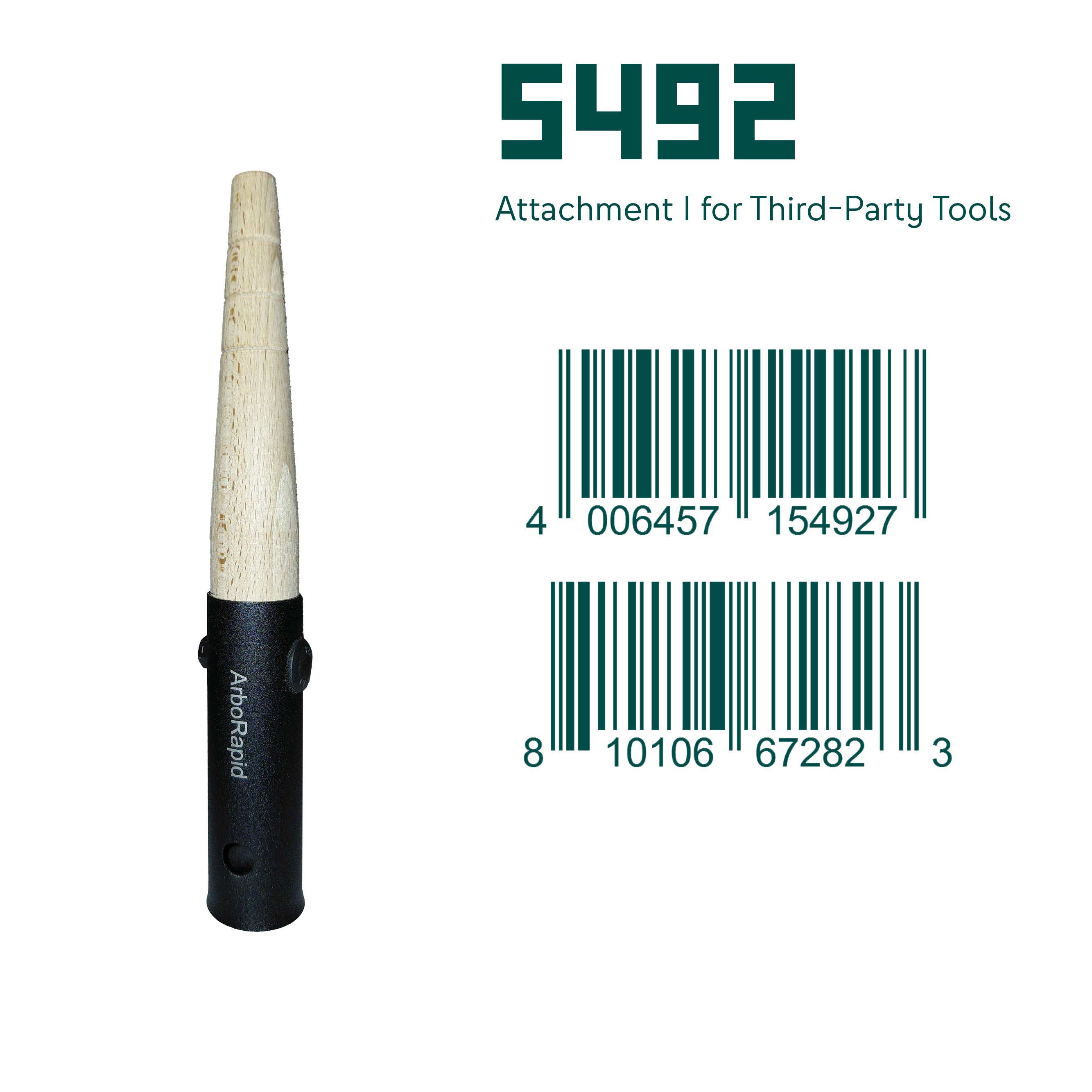 ArboRapid Holz-Konusadapter für Fremdaufsätze