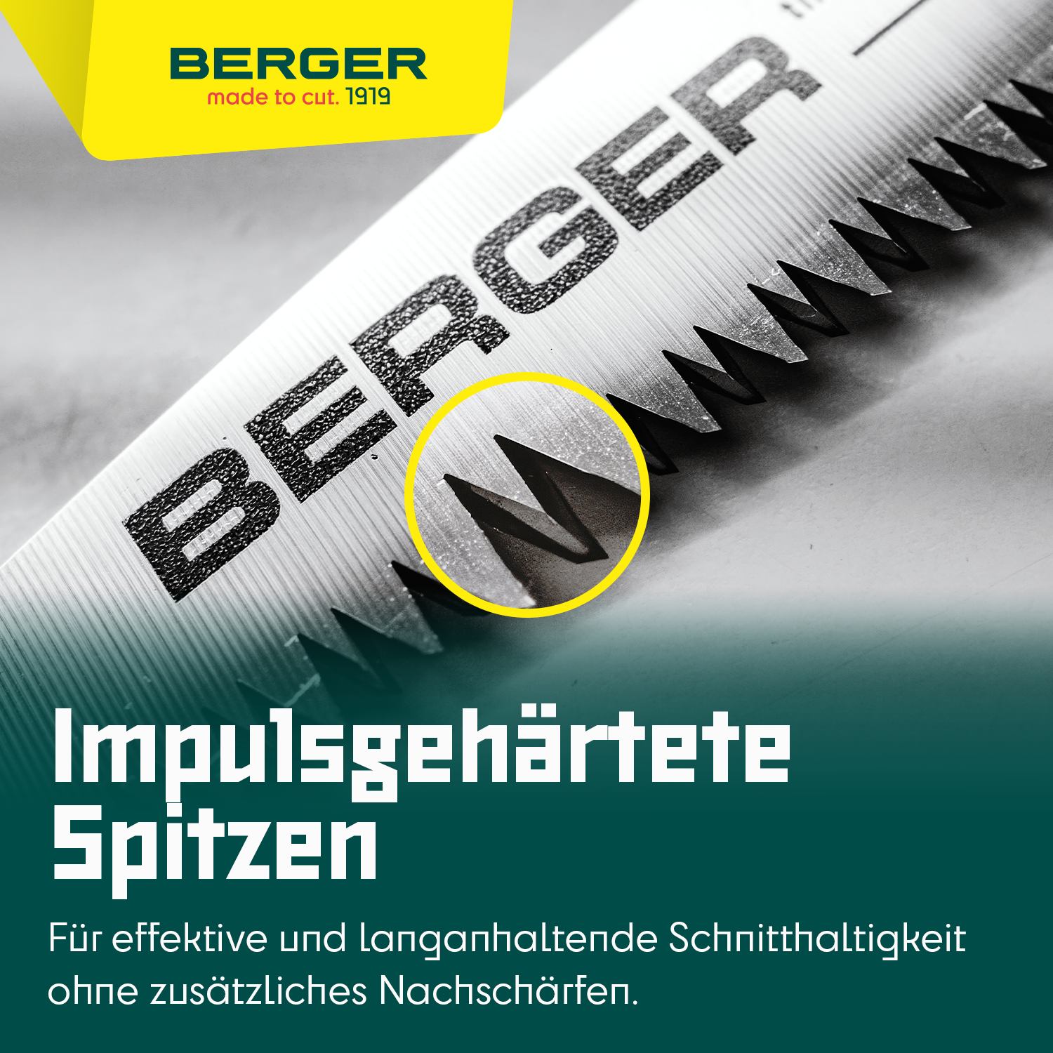 Berger ArboRapid Set 63811 | Bestehend aus ArboRapid Aufsatzsäge 63812 + Sägeköcher Basic 5129 - Julius Berger GmbH & Co. KG
