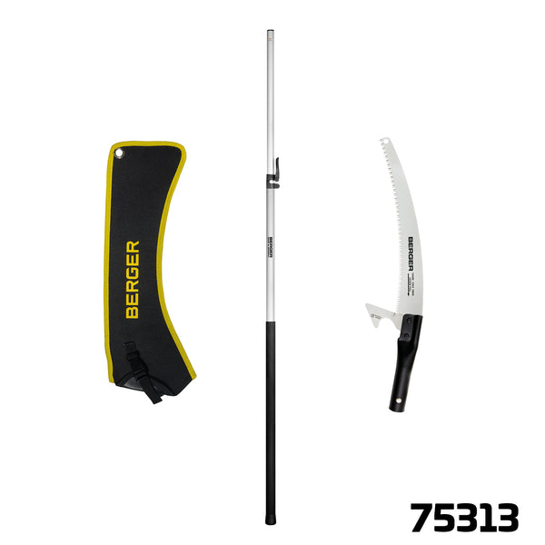 ArboRapid Set 75313 | Bestehend aus Teleskopstange 75300 & Aufsatzsäge 63912 & Sägentasche Basic 5129 - Julius Berger GmbH & Co. KG