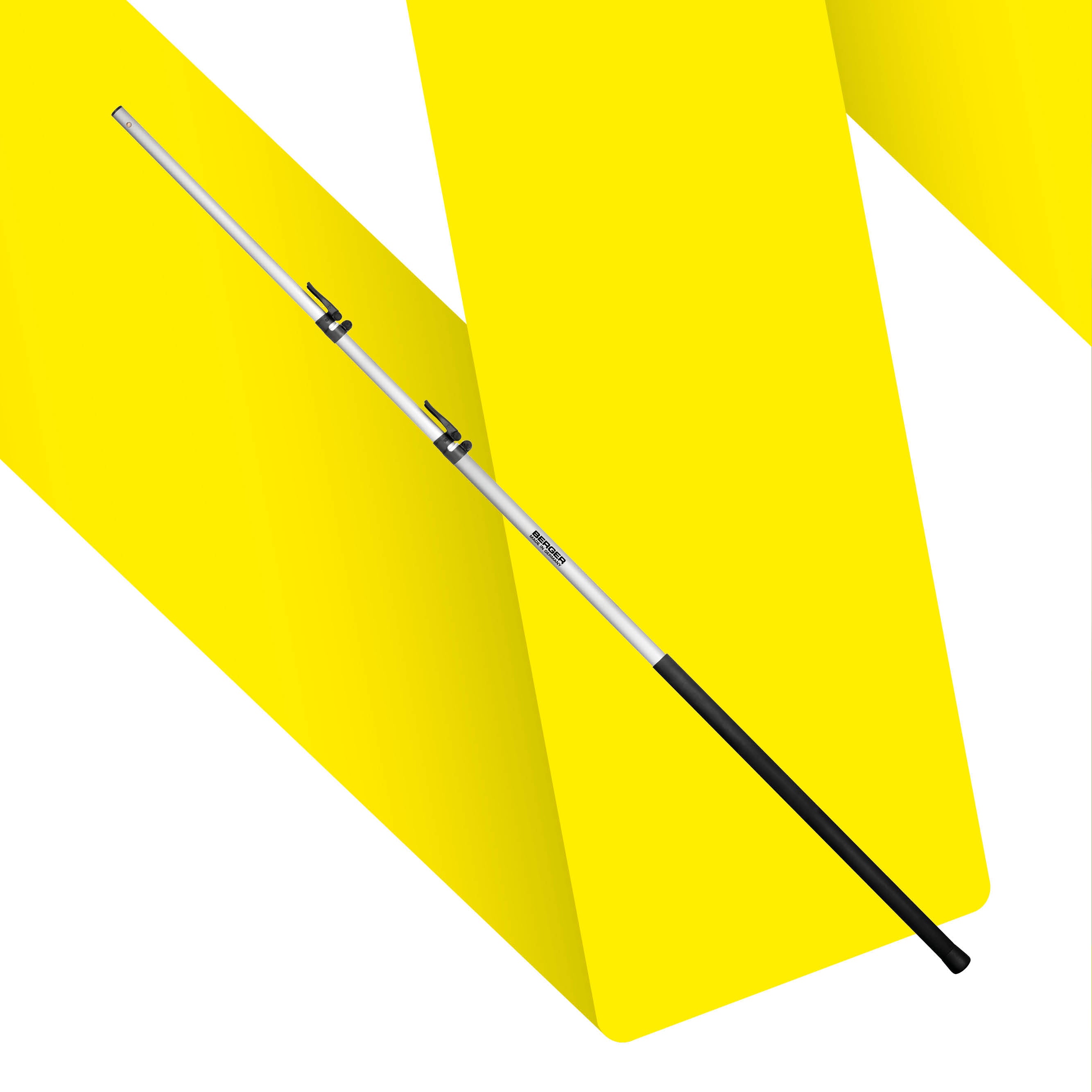 Berger ArboRapid 75800 | Dreiteilige Teleskopstange | Länge 1,75 - 4,65 m - Julius Berger GmbH & Co. KG