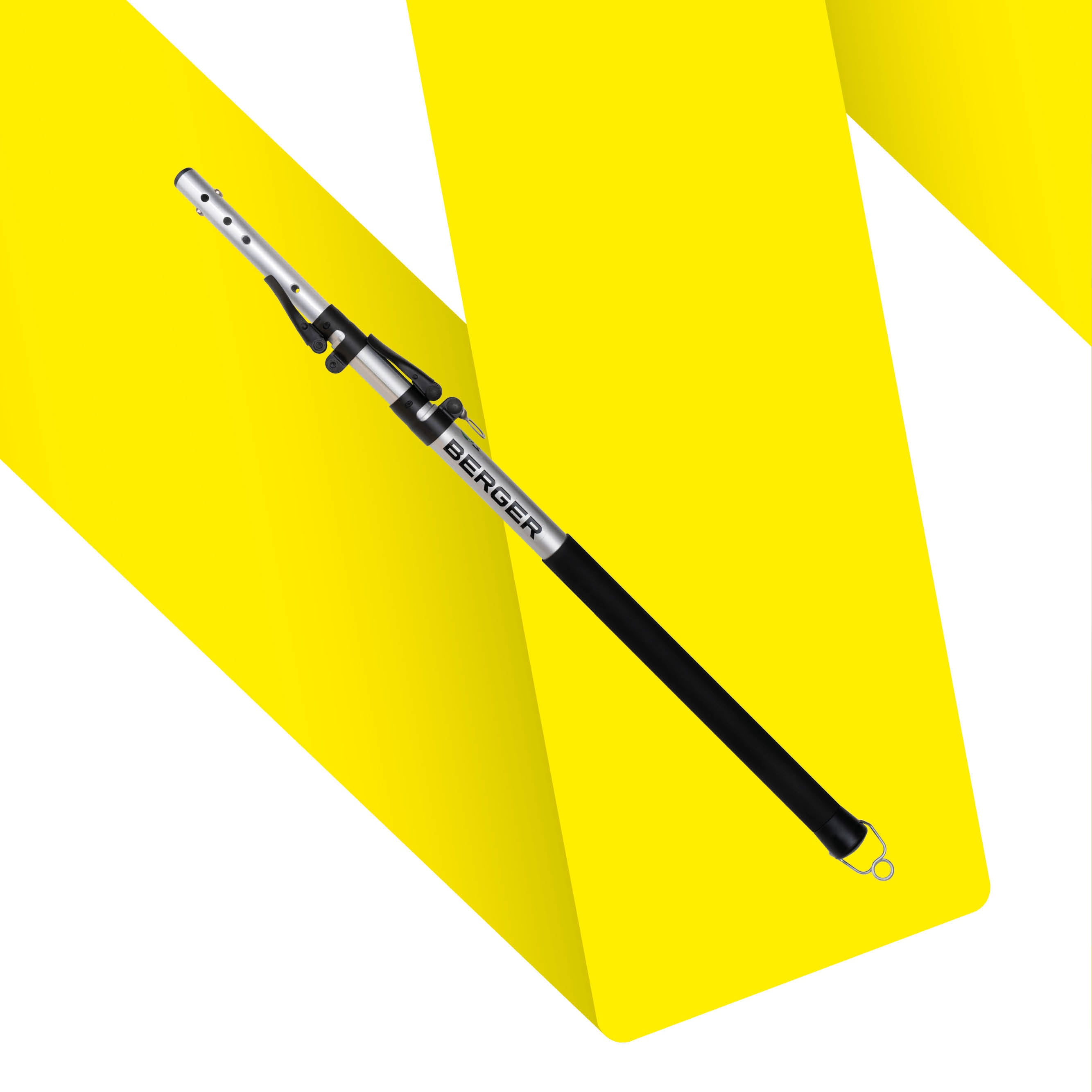 Berger ArboRapid 75850 | Dreiteilige Teleskopstange | Kurzausführung |Länge 0,83 - 1,90 m - Julius Berger GmbH & Co. KG