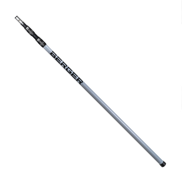 BERGER ArboRapid Ultra Light | 76003 | Grau/Schwarz | 3-teilig ausziehbare Teleskopstange, 2 Carbon- und 1 Glasfaser-Außenrohr „GFK" - Julius Berger GmbH & Co. KG