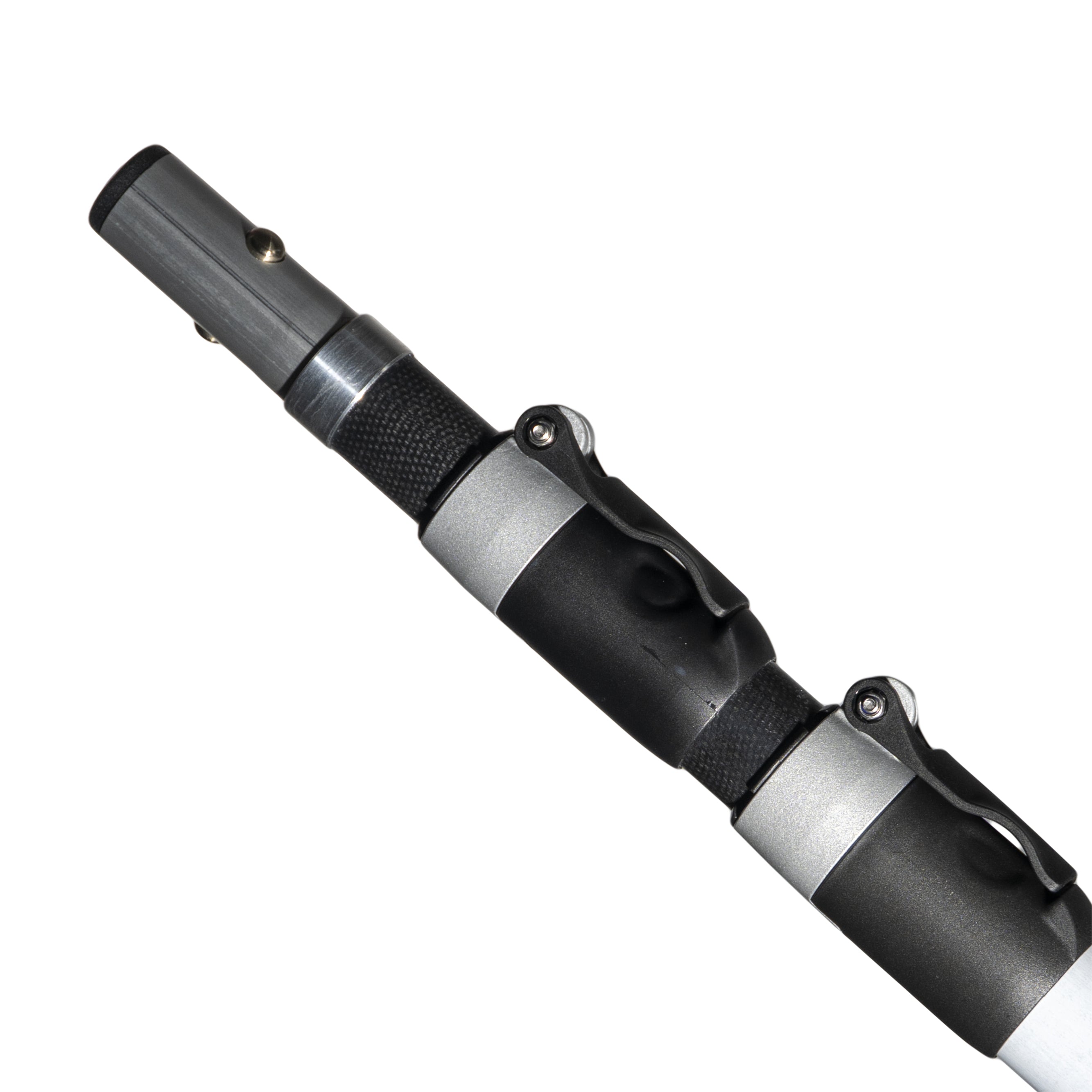 BERGER ArboRapid Ultra Light | 76003 | Grau/Schwarz | 3-teilig ausziehbare Teleskopstange, 2 Carbon- und 1 Glasfaser-Außenrohr „GFK