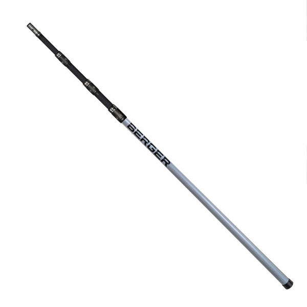BERGER ArboRapid Ultra Light | 76004 | Grau/Schwarz | 4-teilig ausziehbare Teleskopstange, 3 Carbon- und 1 Glasfaserrohr „GFK" - Julius Berger GmbH & Co. KG