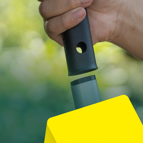 BERGER ArboRapid Ultra Light | 76004 | Grau/Schwarz | 4-teilig ausziehbare Teleskopstange, 3 Carbon- und 1 Glasfaserrohr „GFK" - Julius Berger GmbH & Co. KG