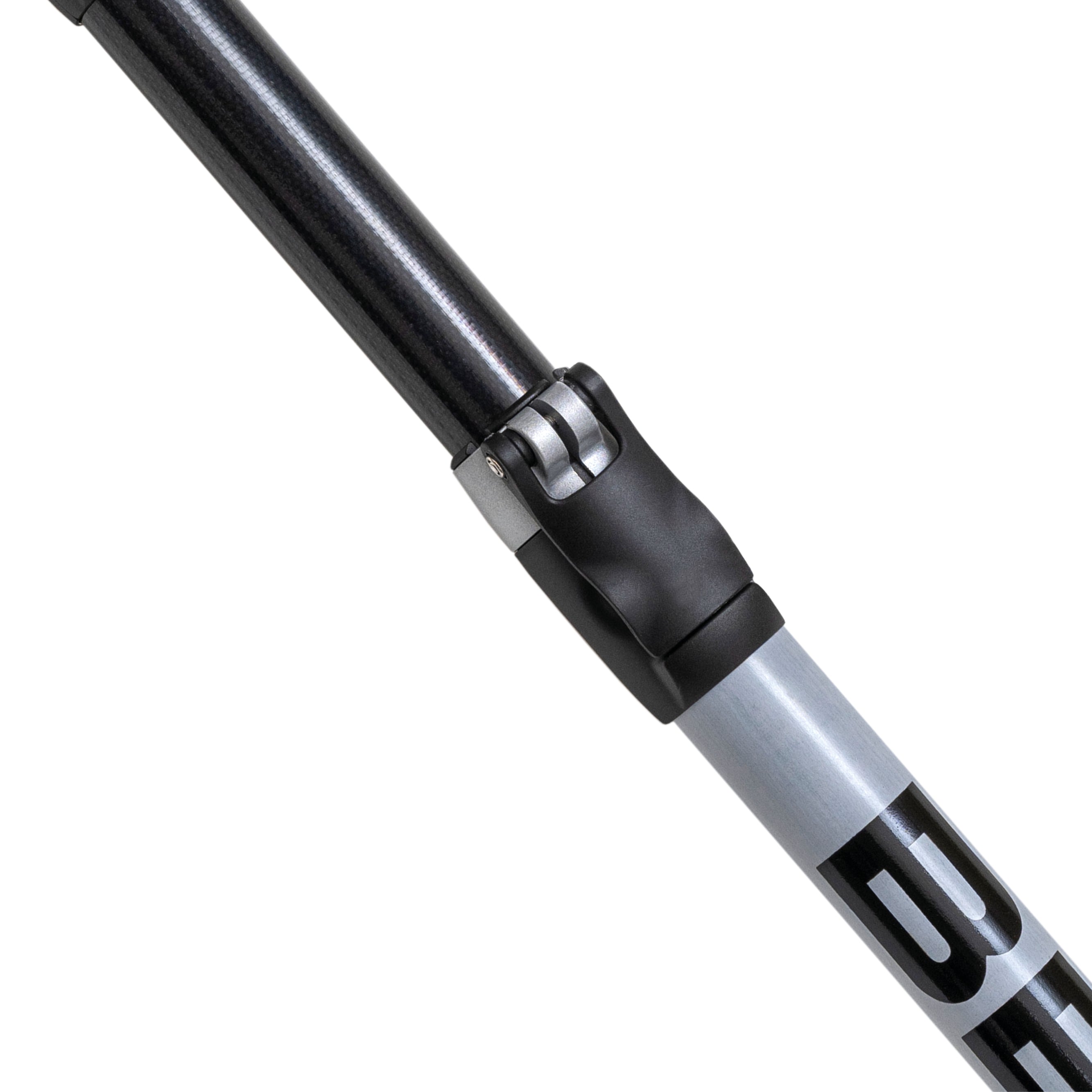 BERGER ArboRapid Ultra Light | 76004 | Grau/Schwarz | 4-teilig ausziehbare Teleskopstange, 3 Carbon- und 1 Glasfaserrohr „GFK