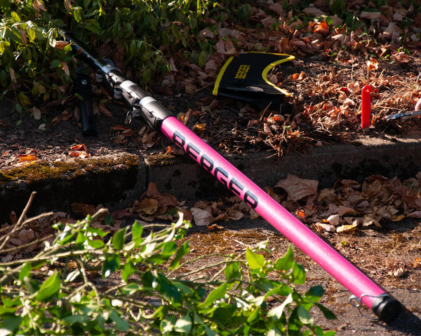 BERGER ArboRapid PINKtober Kletterstange | 76076 | 4-teilige Carbon-Teleskopstange | Länge 1,15–3,65 m | Easy-Click System | PINKtober Special Edition - Julius Berger GmbH & Co. KG