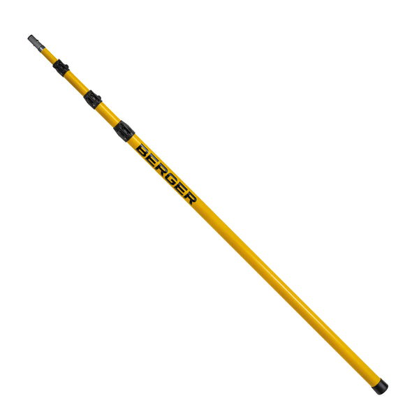 BERGER ArboRapid GFK | 77004 | Gelb | 4-teilige ausziehbare Teleskopstange aus Glasfaser - Julius Berger GmbH & Co. KG