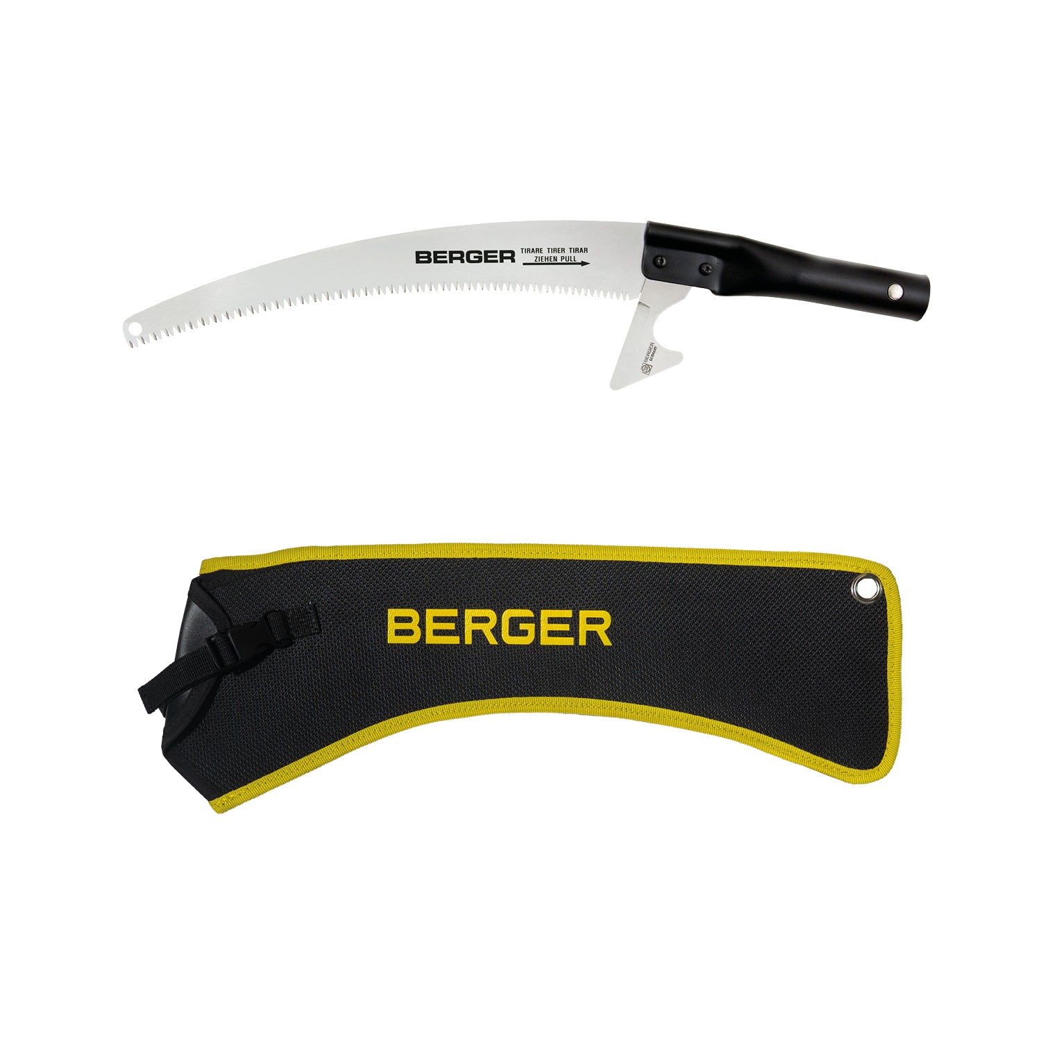 BERGER Set 75851 | Bestehend aus Teleskopstange 75850 & Aufsatzsäge 63912 & Tasche 5129 - Julius Berger GmbH & Co. KG
