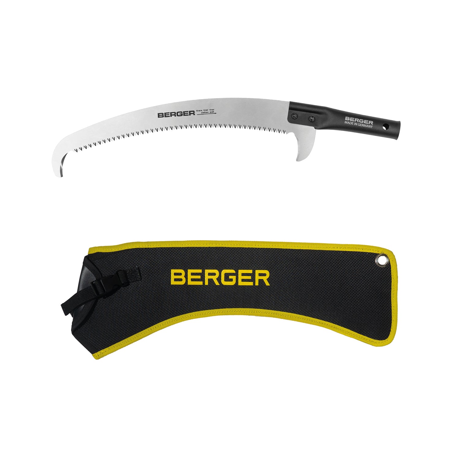 Berger Set 75854 | Consisting of telescopic pole 75800 & attachment saw 63952 & saw bag Basic 5129