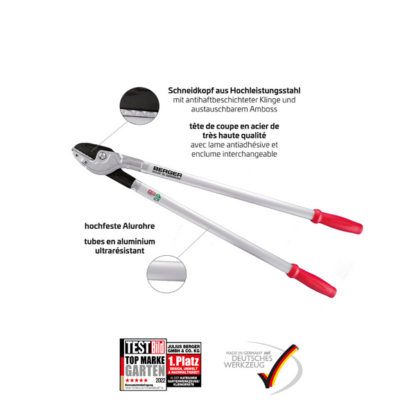 Produktvorteile der BERGER Astschere 4272